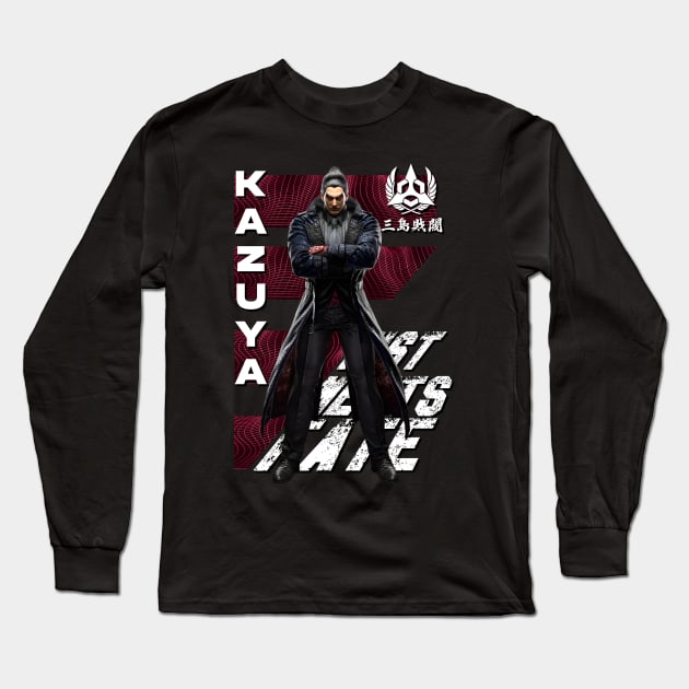Kazuya (Tekken 8) Long Sleeve T-Shirt by wenderinf